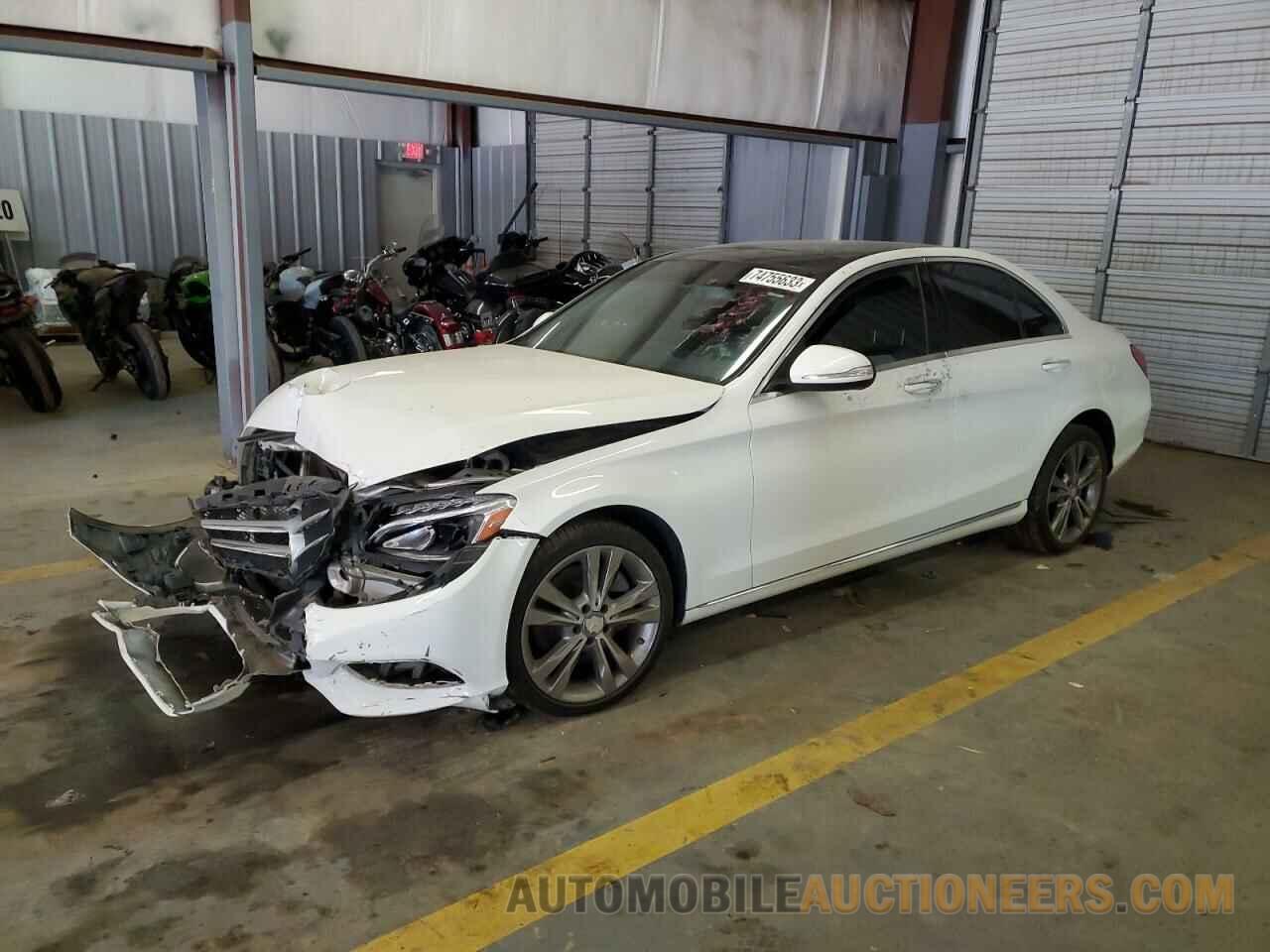 55SWF4KB3FU002980 MERCEDES-BENZ C-CLASS 2015