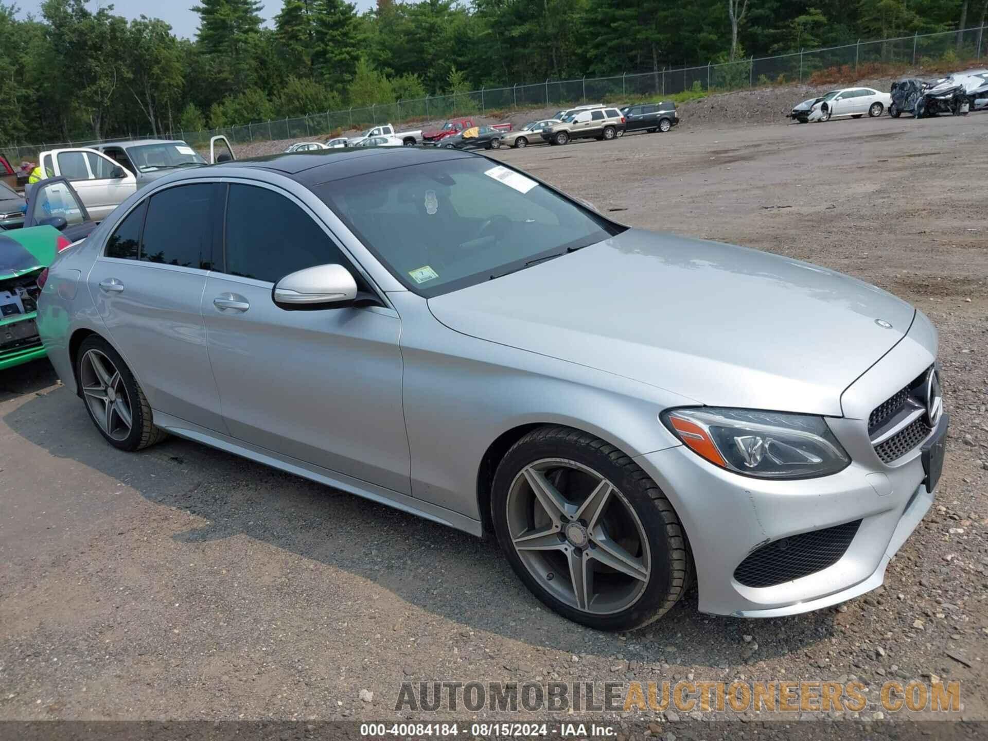 55SWF4KB3FU005233 MERCEDES-BENZ C 300 2015