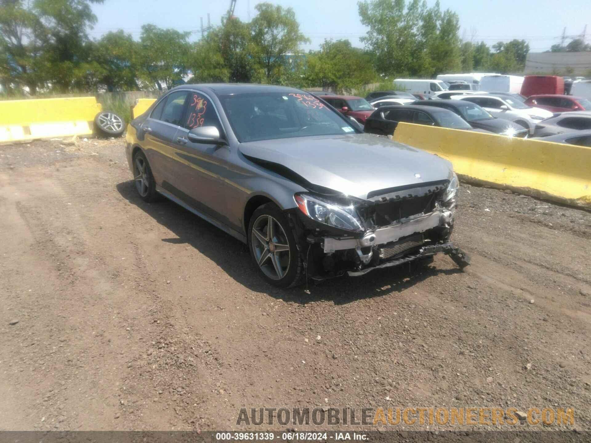 55SWF4KB3FU005328 MERCEDES-BENZ C 2015