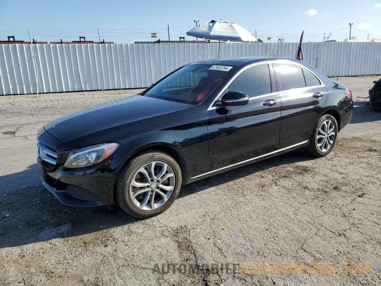 55SWF4KB3FU005460 MERCEDES-BENZ C-CLASS 2015