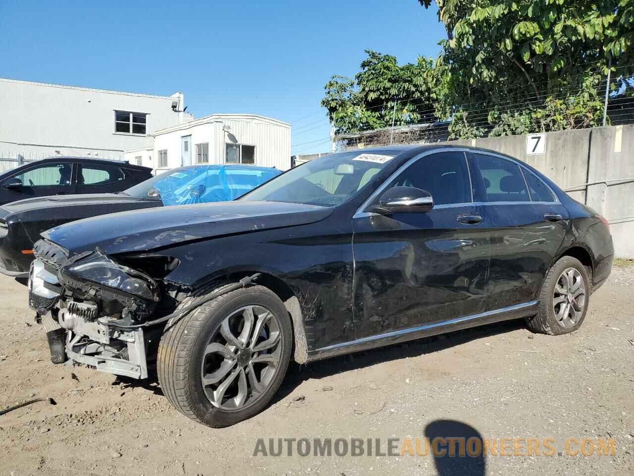 55SWF4KB3FU005507 MERCEDES-BENZ C-CLASS 2015