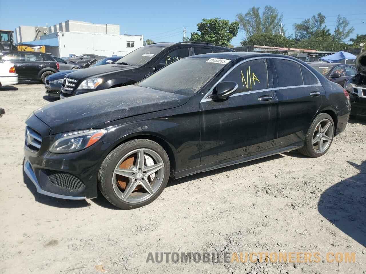 55SWF4KB3FU006656 MERCEDES-BENZ C-CLASS 2015