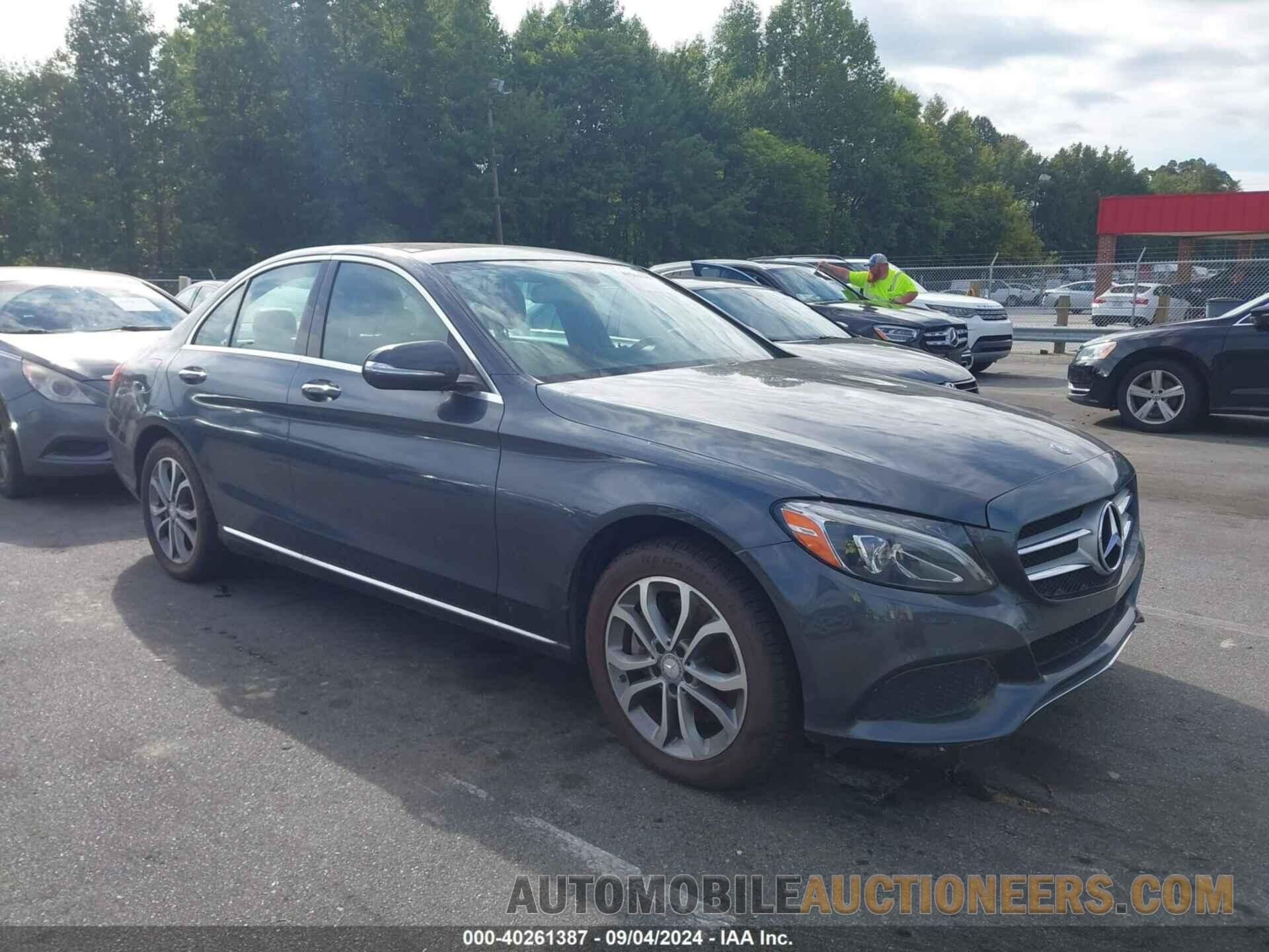 55SWF4KB3FU007922 MERCEDES-BENZ C 300 2015