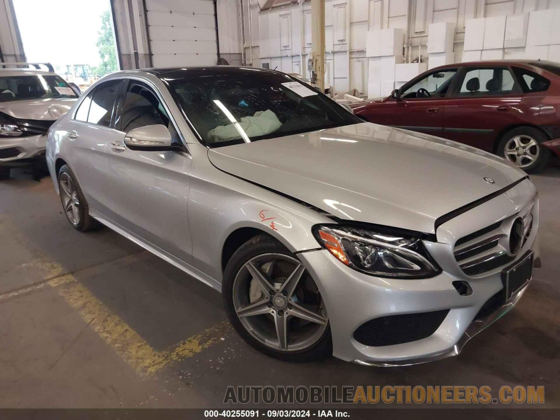 55SWF4KB3FU008505 MERCEDES-BENZ C 300 2015