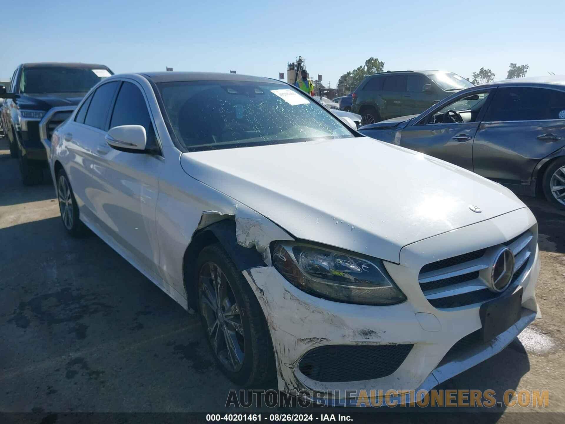 55SWF4KB3FU009900 MERCEDES-BENZ C 300 2015