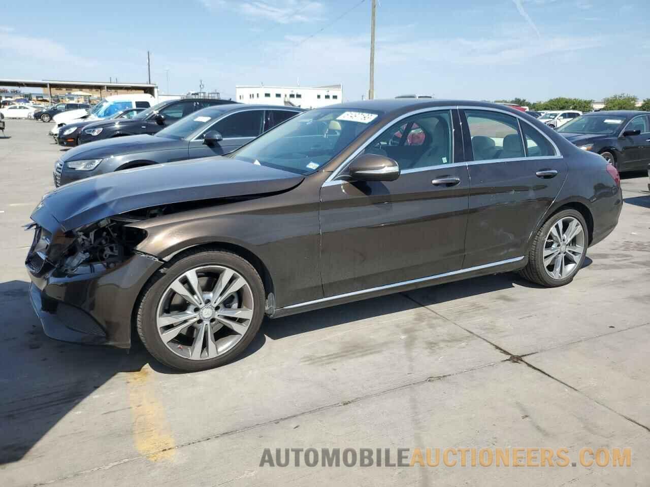 55SWF4KB3FU009976 MERCEDES-BENZ C-CLASS 2015