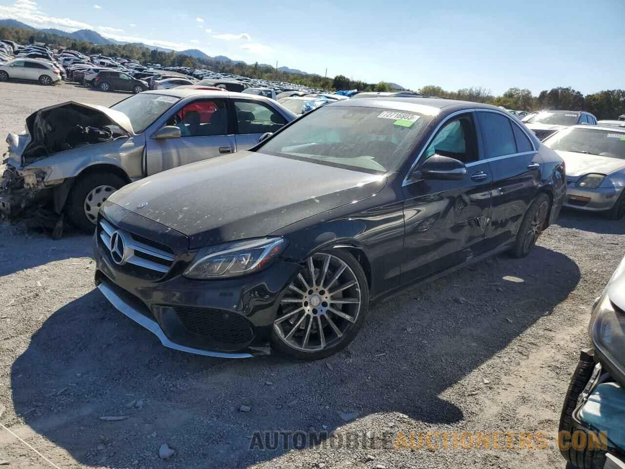 55SWF4KB3FU010920 MERCEDES-BENZ C-CLASS 2015