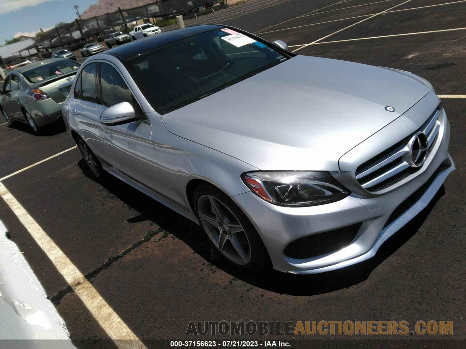 55SWF4KB3FU012280 MERCEDES-BENZ C-CLASS 2015