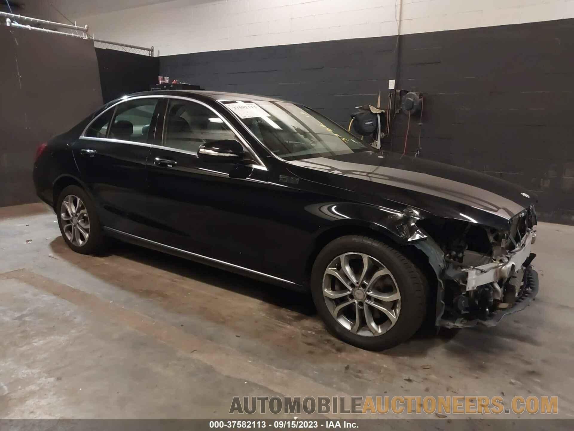 55SWF4KB3FU012537 MERCEDES-BENZ C-CLASS 2015