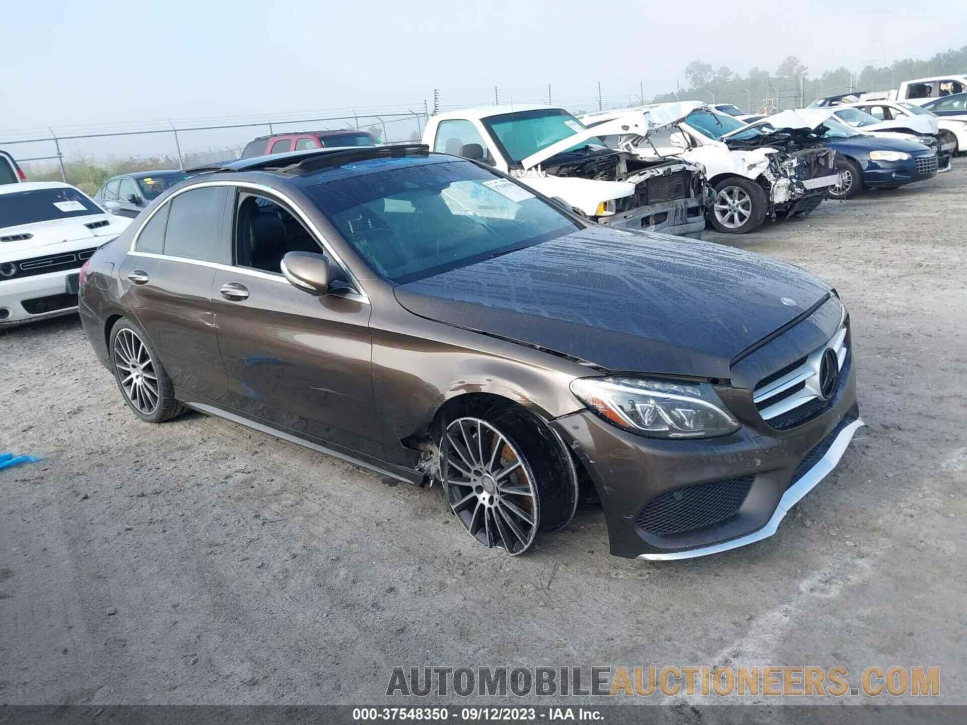 55SWF4KB3FU014465 MERCEDES-BENZ C 2015