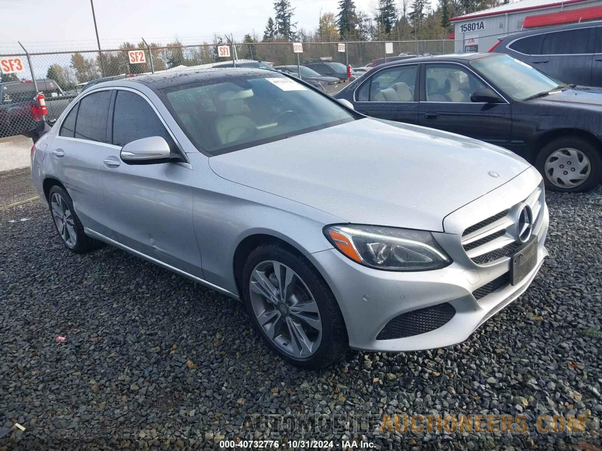 55SWF4KB3FU014675 MERCEDES-BENZ C 300 2015