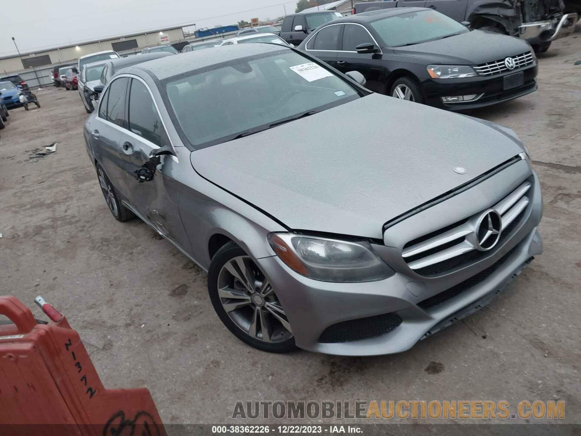 55SWF4KB3FU015387 MERCEDES-BENZ C 2015