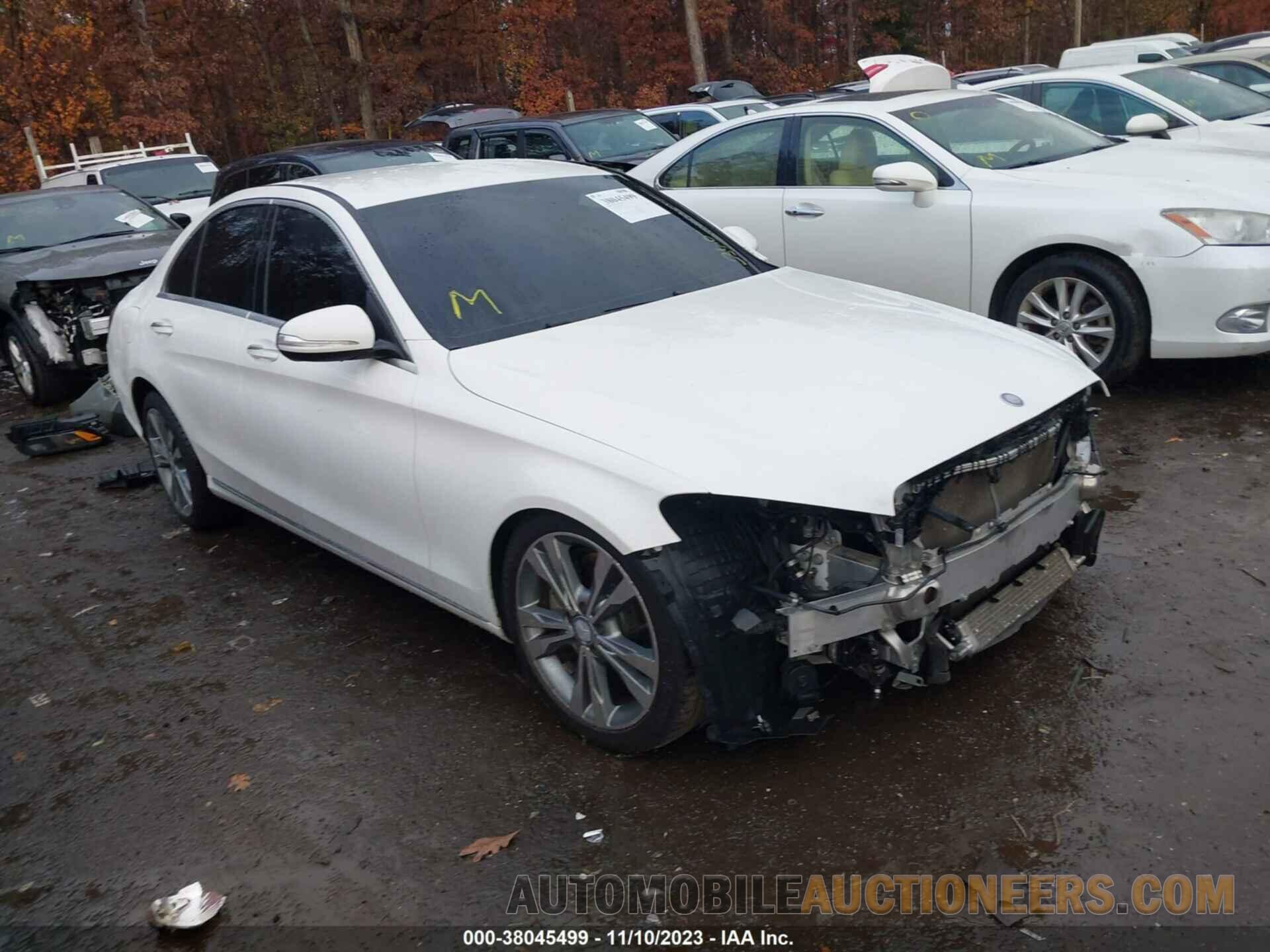 55SWF4KB3FU016586 MERCEDES-BENZ C 300 2015