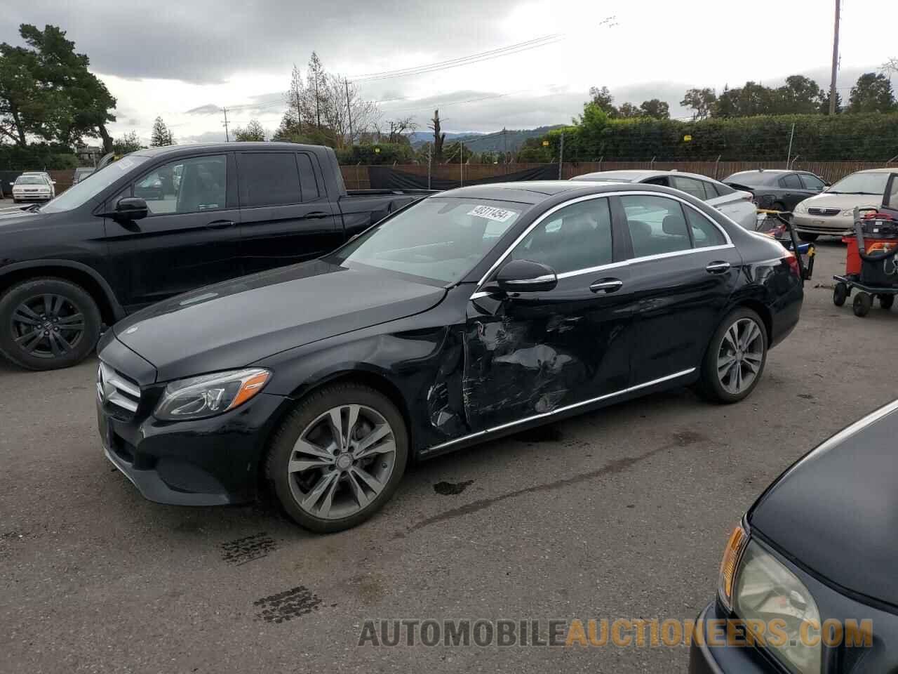 55SWF4KB3FU017494 MERCEDES-BENZ C-CLASS 2015