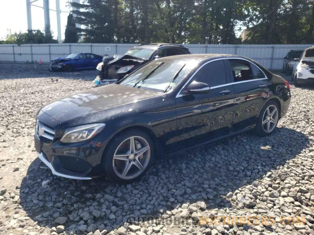 55SWF4KB3FU020962 MERCEDES-BENZ C-CLASS 2015