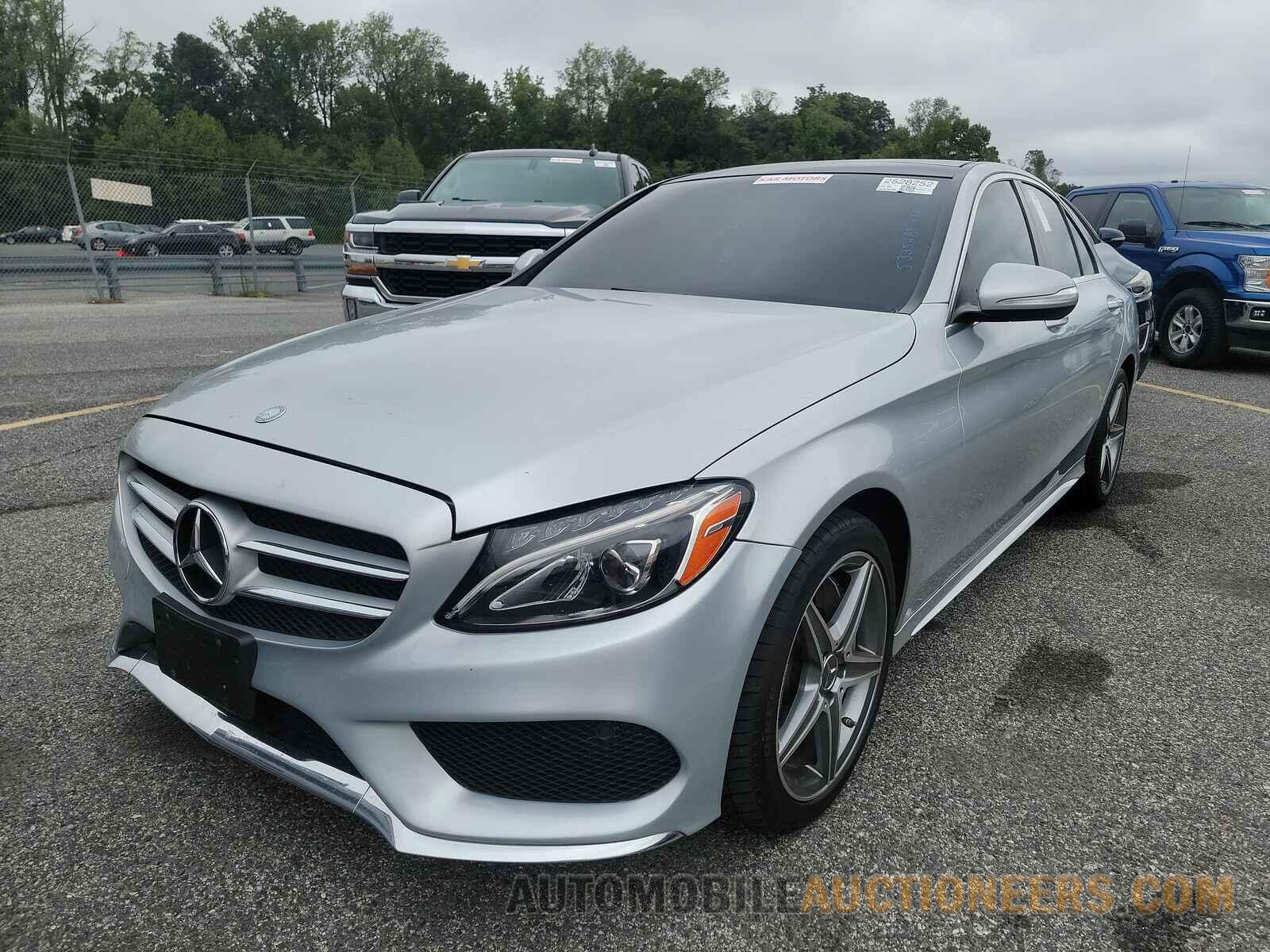 55SWF4KB3FU022341 Mercedes-Benz C-Class 2015