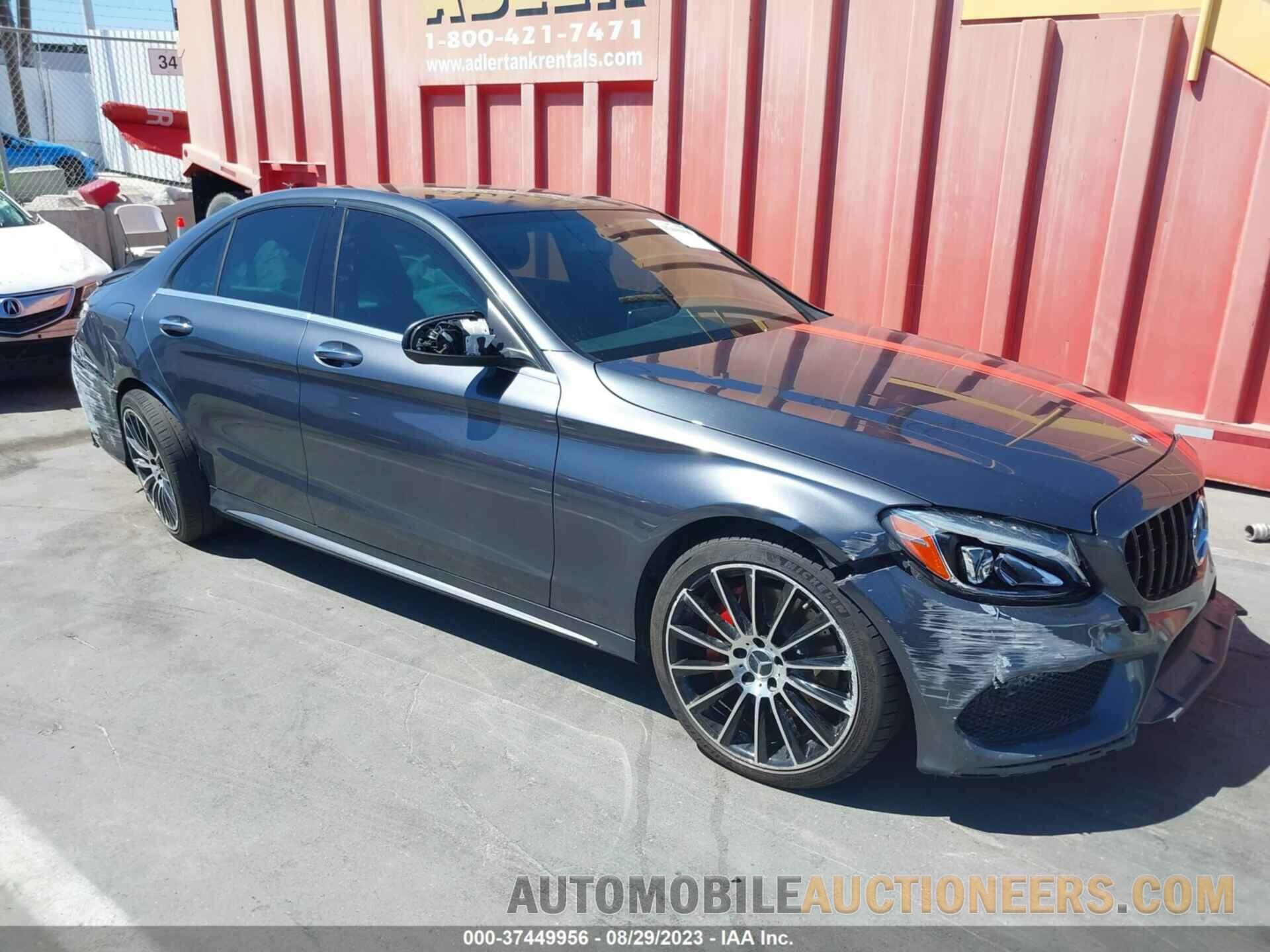 55SWF4KB3FU025062 MERCEDES-BENZ C-CLASS 2015