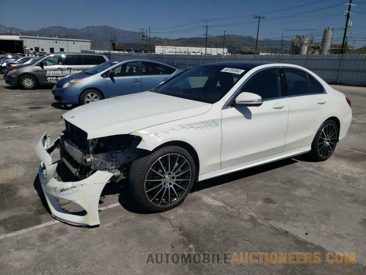 55SWF4KB3FU028995 MERCEDES-BENZ C-CLASS 2015