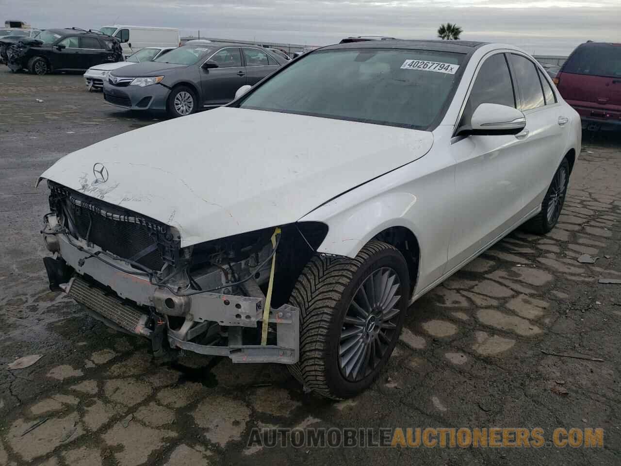 55SWF4KB3FU029757 MERCEDES-BENZ C-CLASS 2015