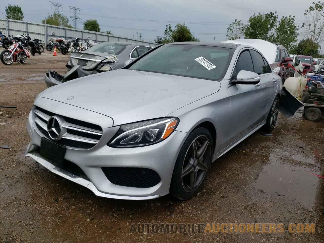 55SWF4KB3FU030682 MERCEDES-BENZ C-CLASS 2015