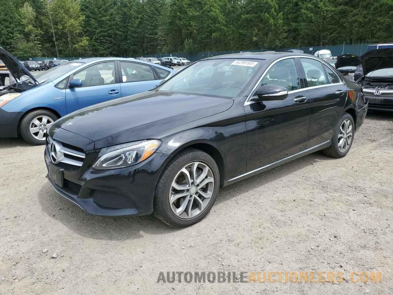 55SWF4KB3FU031640 MERCEDES-BENZ C-CLASS 2015