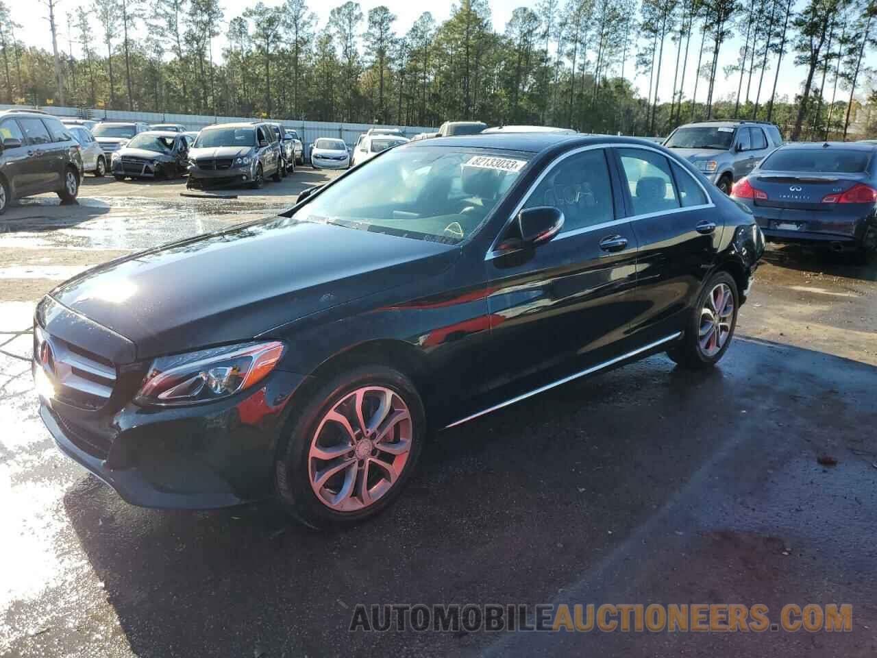 55SWF4KB3FU034375 MERCEDES-BENZ C-CLASS 2015