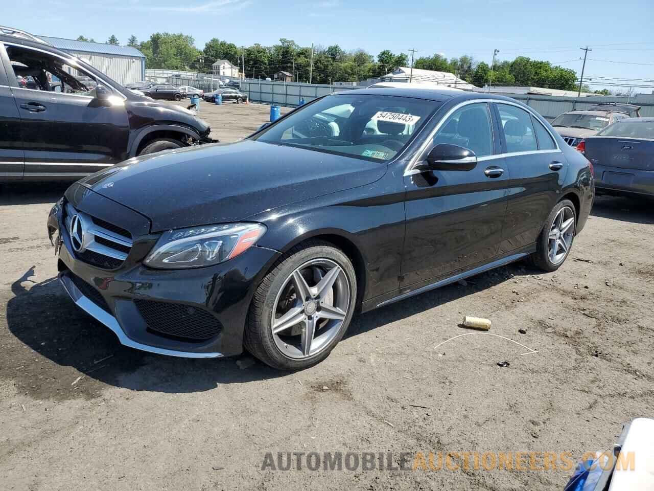 55SWF4KB3FU034781 MERCEDES-BENZ C-CLASS 2015