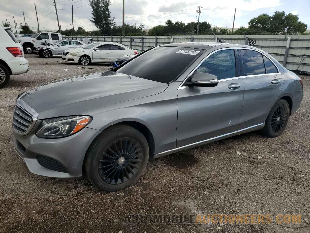 55SWF4KB3FU034912 MERCEDES-BENZ C-CLASS 2015