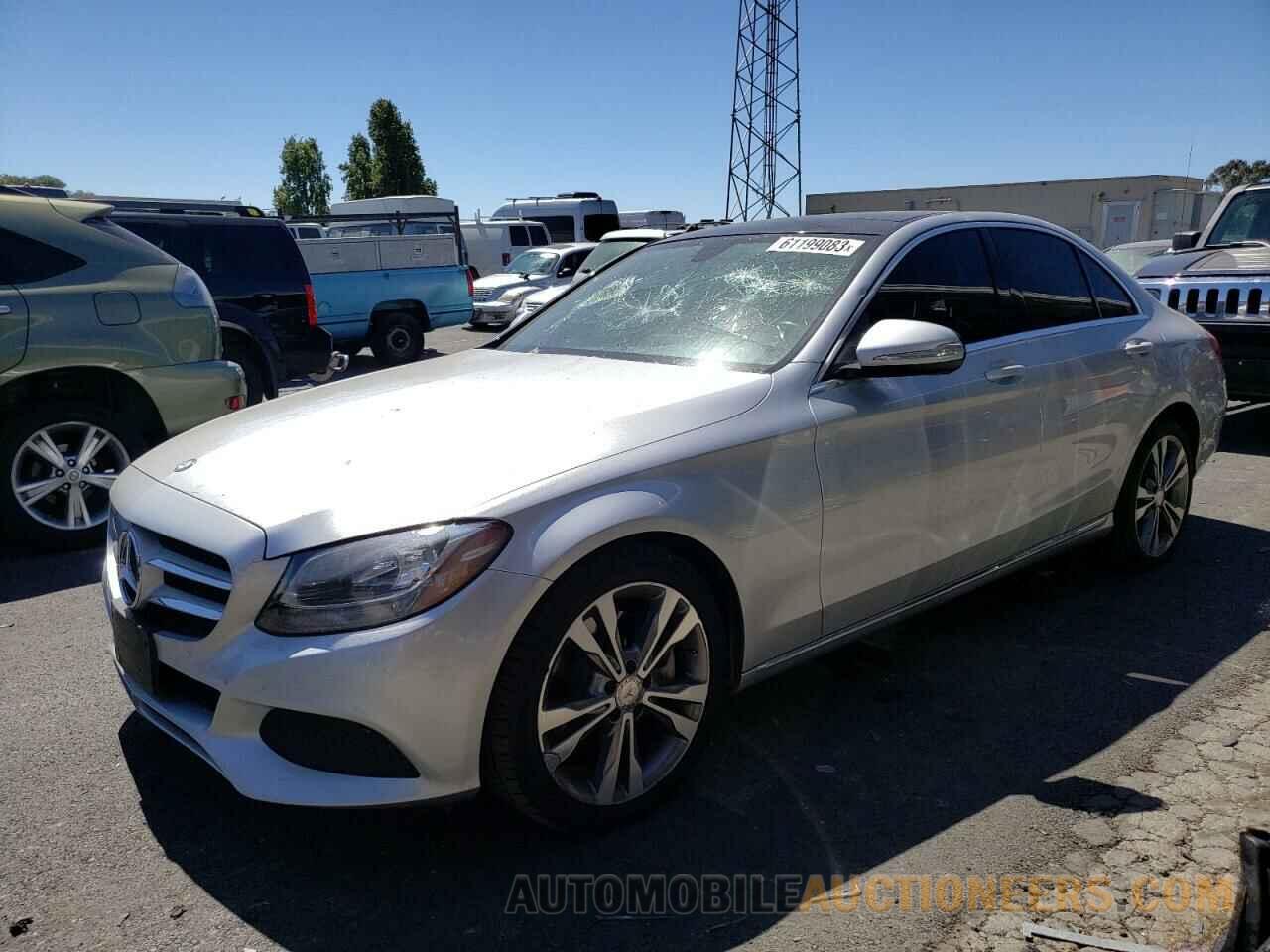 55SWF4KB3FU035297 MERCEDES-BENZ C-CLASS 2015