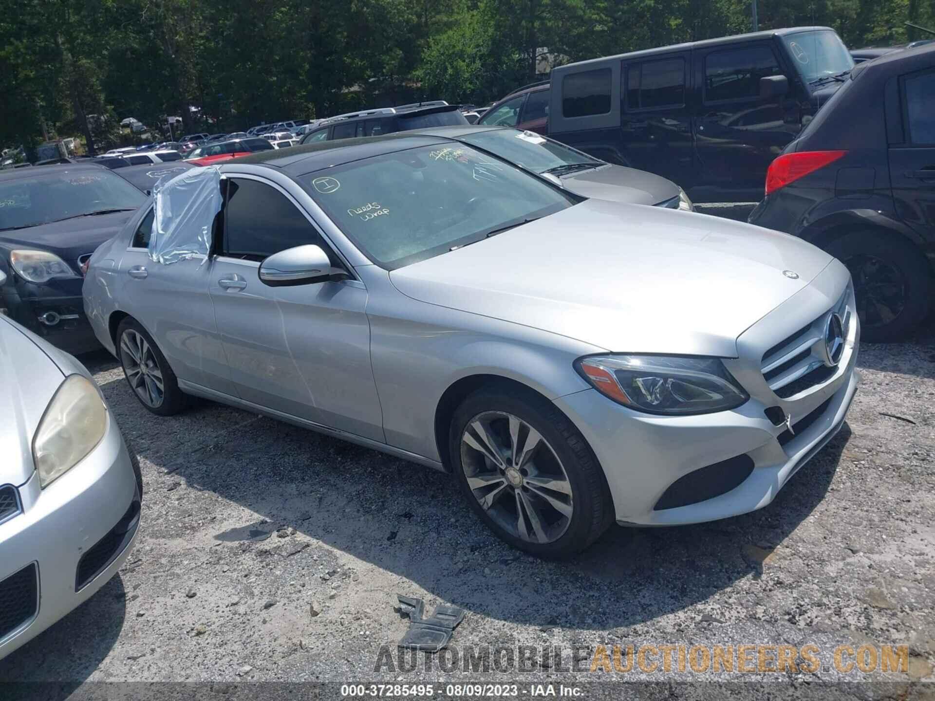 55SWF4KB3FU036241 MERCEDES-BENZ C-CLASS 2015