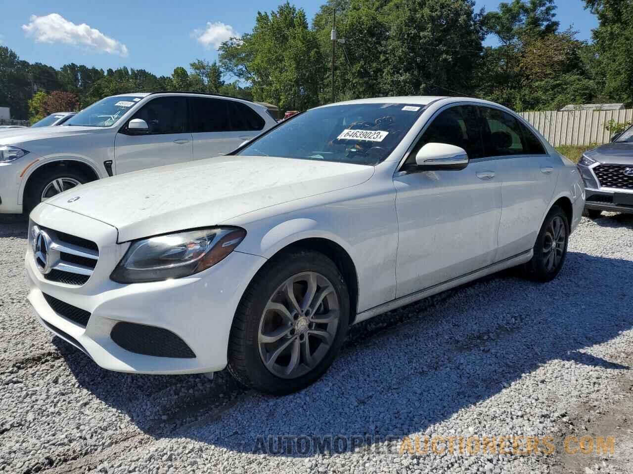 55SWF4KB3FU036580 MERCEDES-BENZ C-CLASS 2015