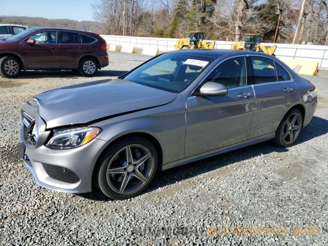 55SWF4KB3FU038989 MERCEDES-BENZ C-CLASS 2015