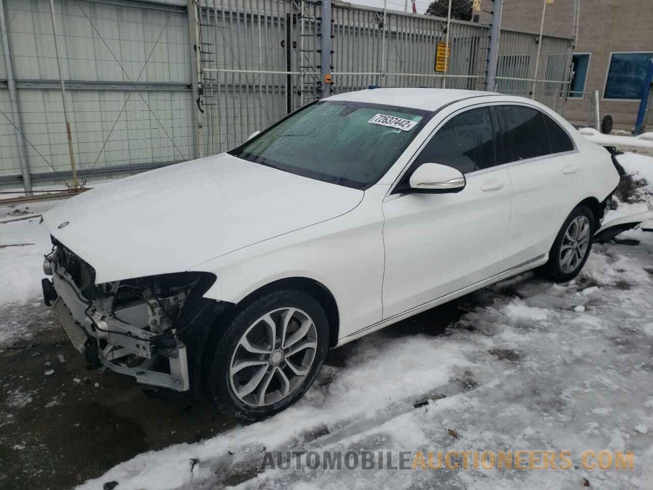 55SWF4KB3FU039625 MERCEDES-BENZ C-CLASS 2015