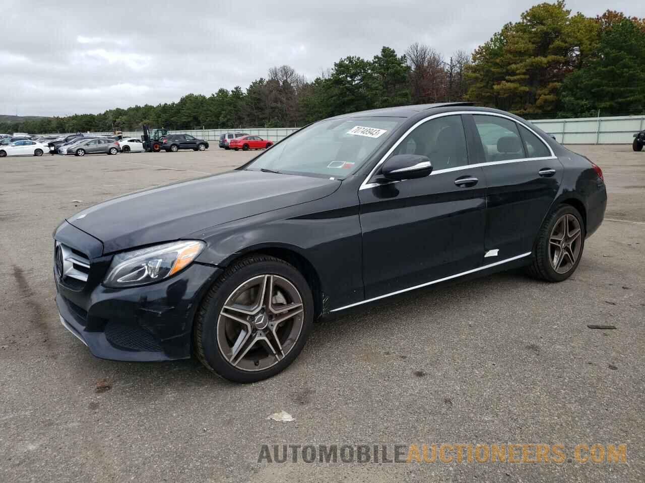 55SWF4KB3FU042377 MERCEDES-BENZ C-CLASS 2015