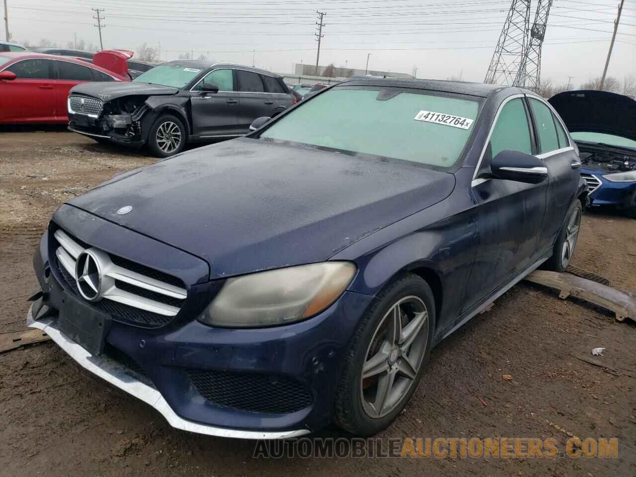 55SWF4KB3FU043481 MERCEDES-BENZ C-CLASS 2015