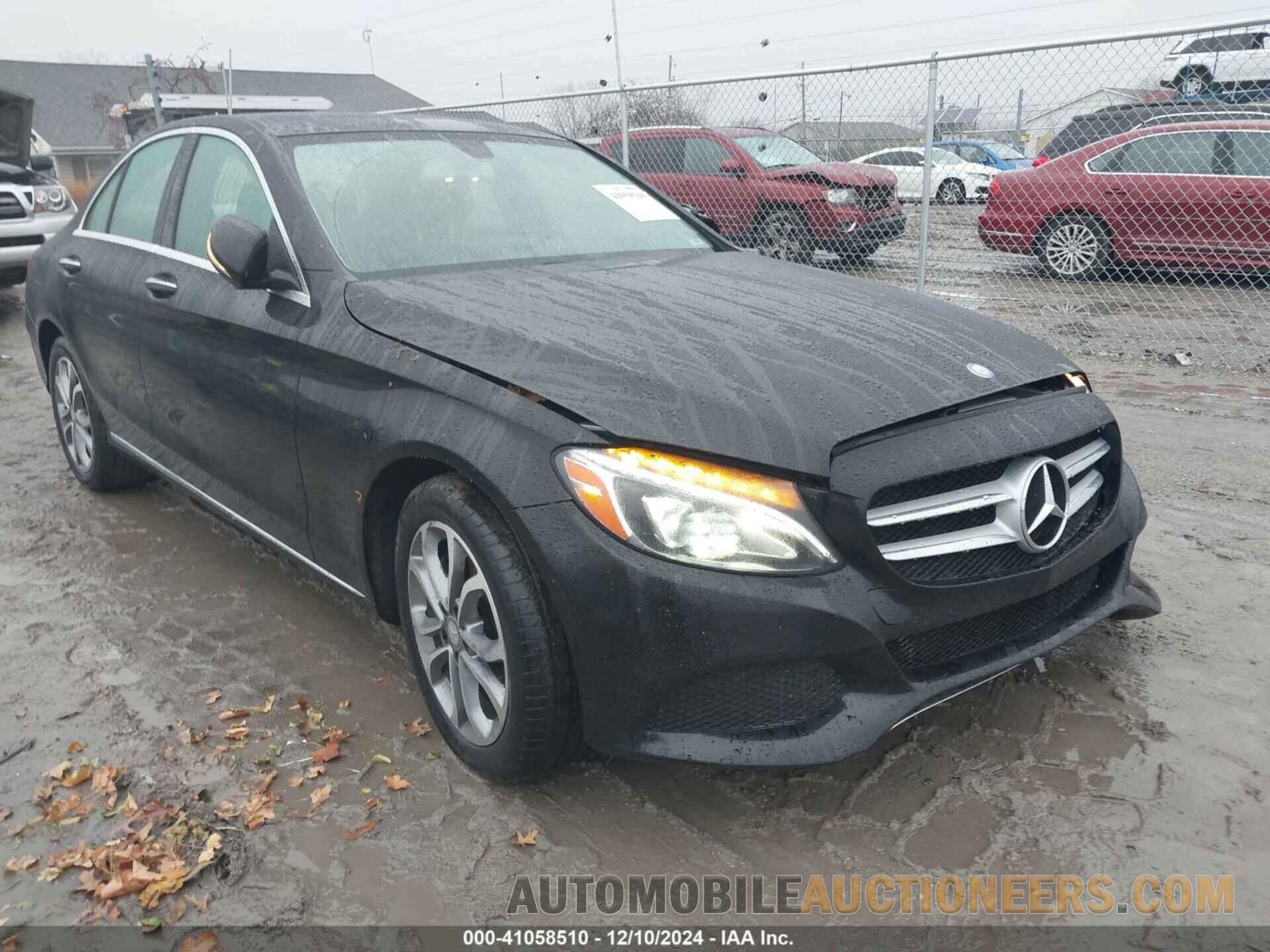 55SWF4KB3FU047384 MERCEDES-BENZ C 300 2015