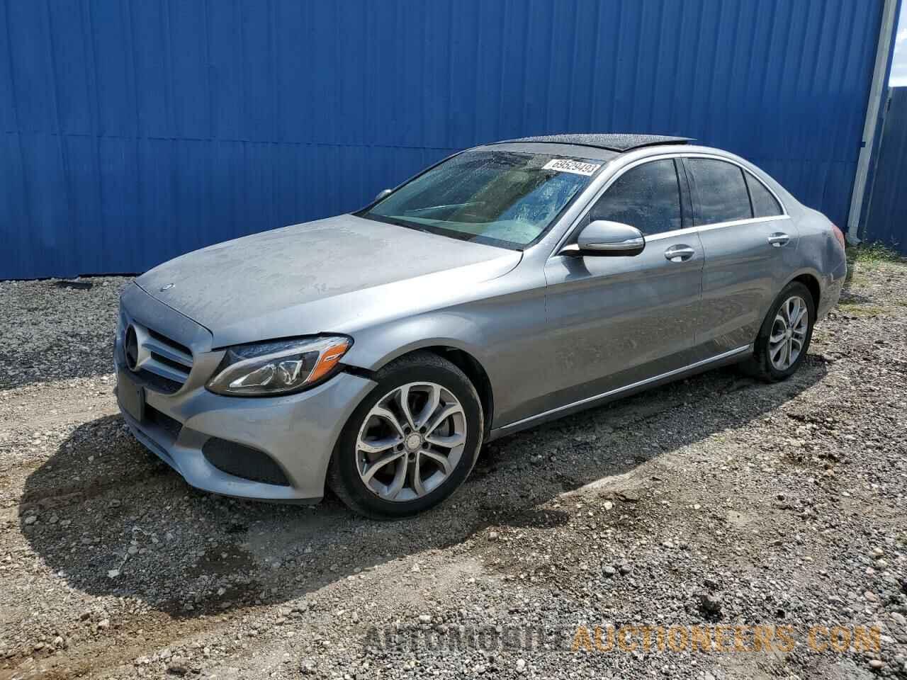 55SWF4KB3FU047885 MERCEDES-BENZ C-CLASS 2015