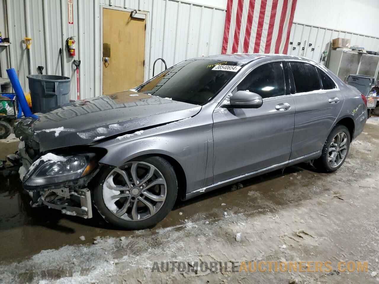 55SWF4KB3FU056098 MERCEDES-BENZ C-CLASS 2015