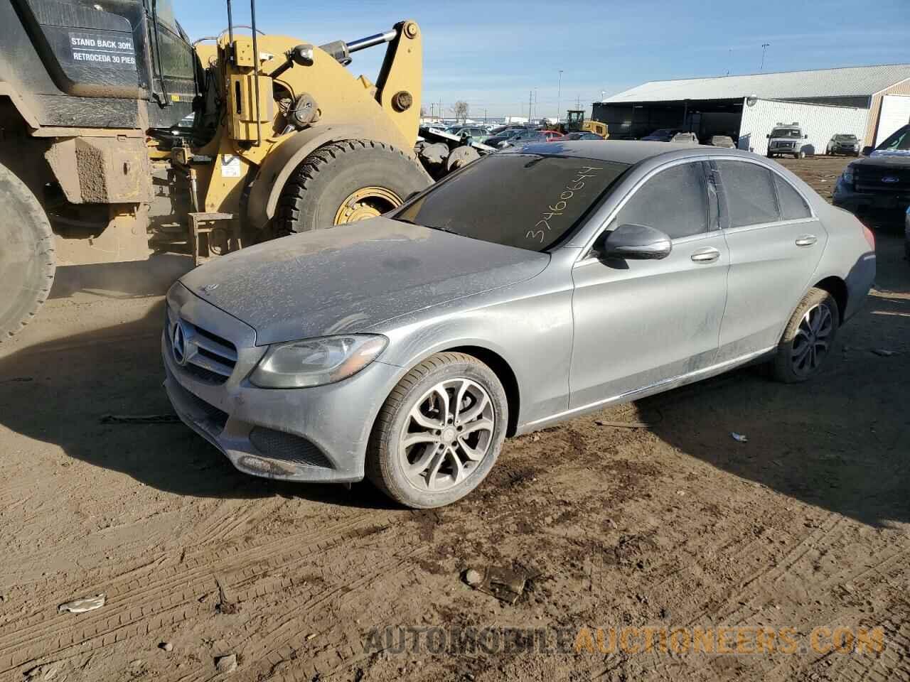 55SWF4KB3FU058739 MERCEDES-BENZ C-CLASS 2015