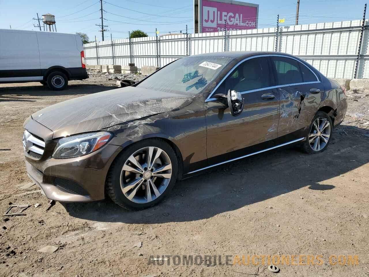 55SWF4KB3FU060135 MERCEDES-BENZ C-CLASS 2015