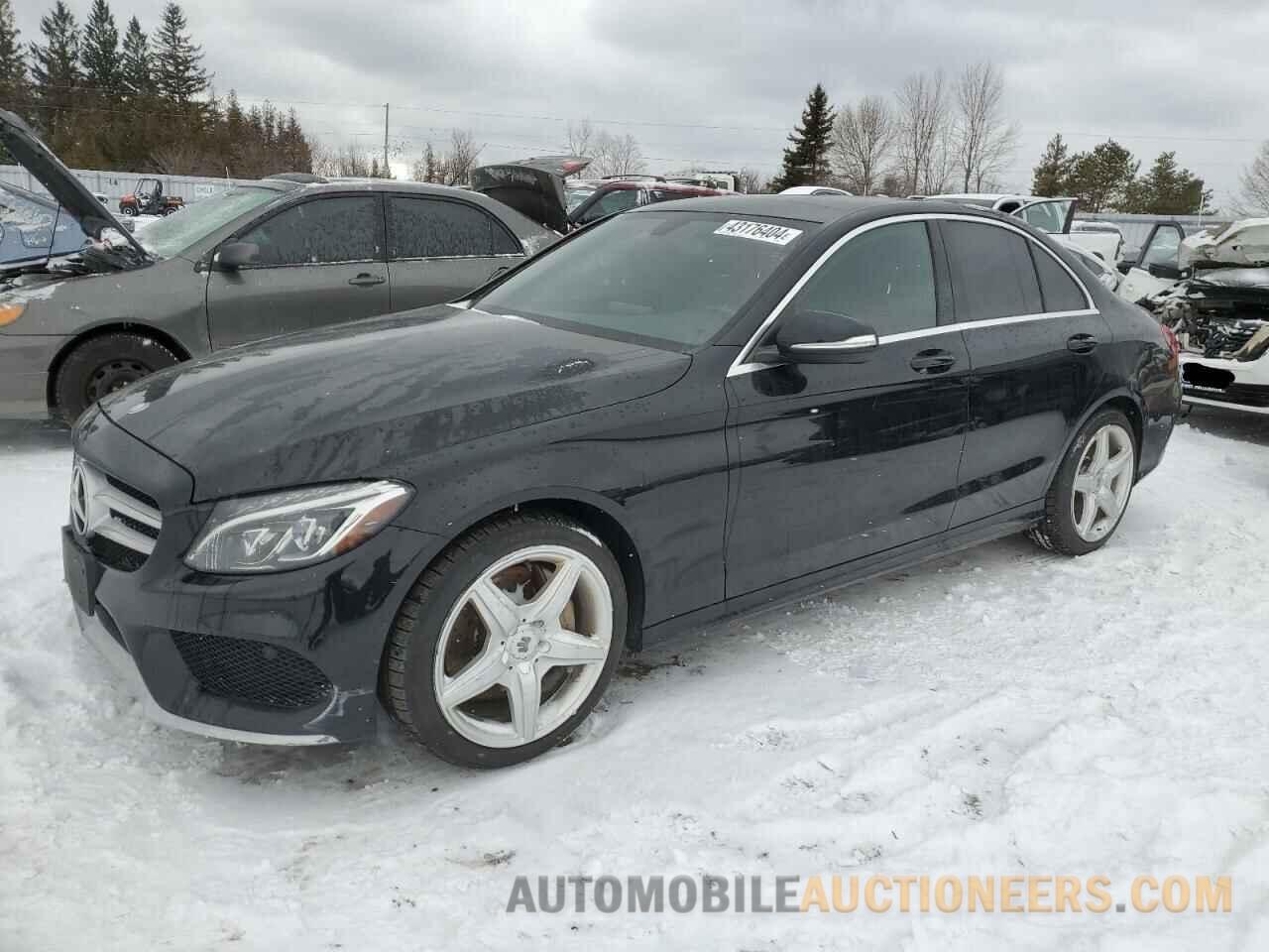 55SWF4KB3FU063097 MERCEDES-BENZ C-CLASS 2015