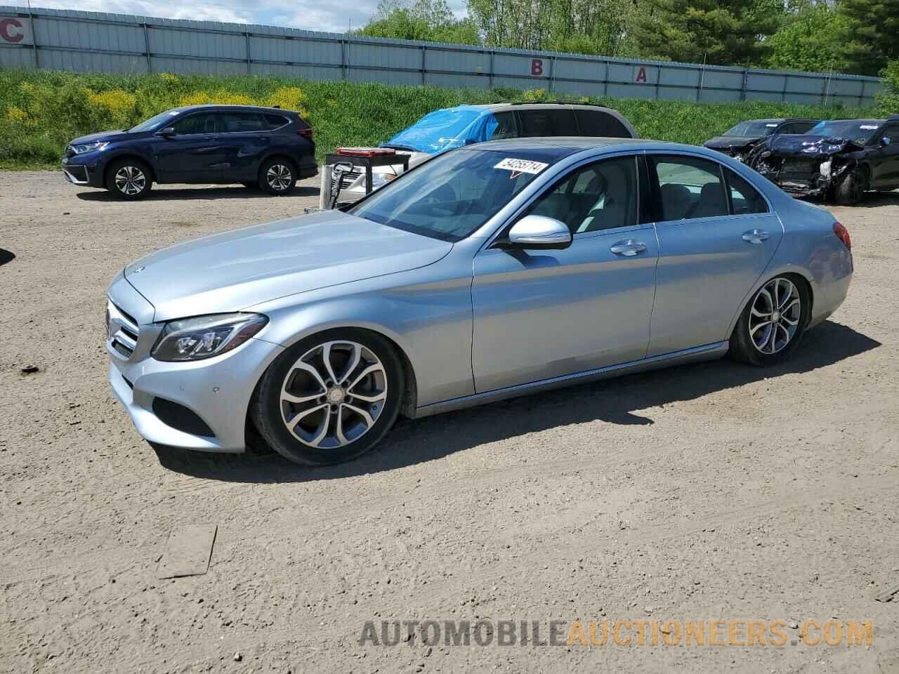 55SWF4KB3FU063214 MERCEDES-BENZ C-CLASS 2015