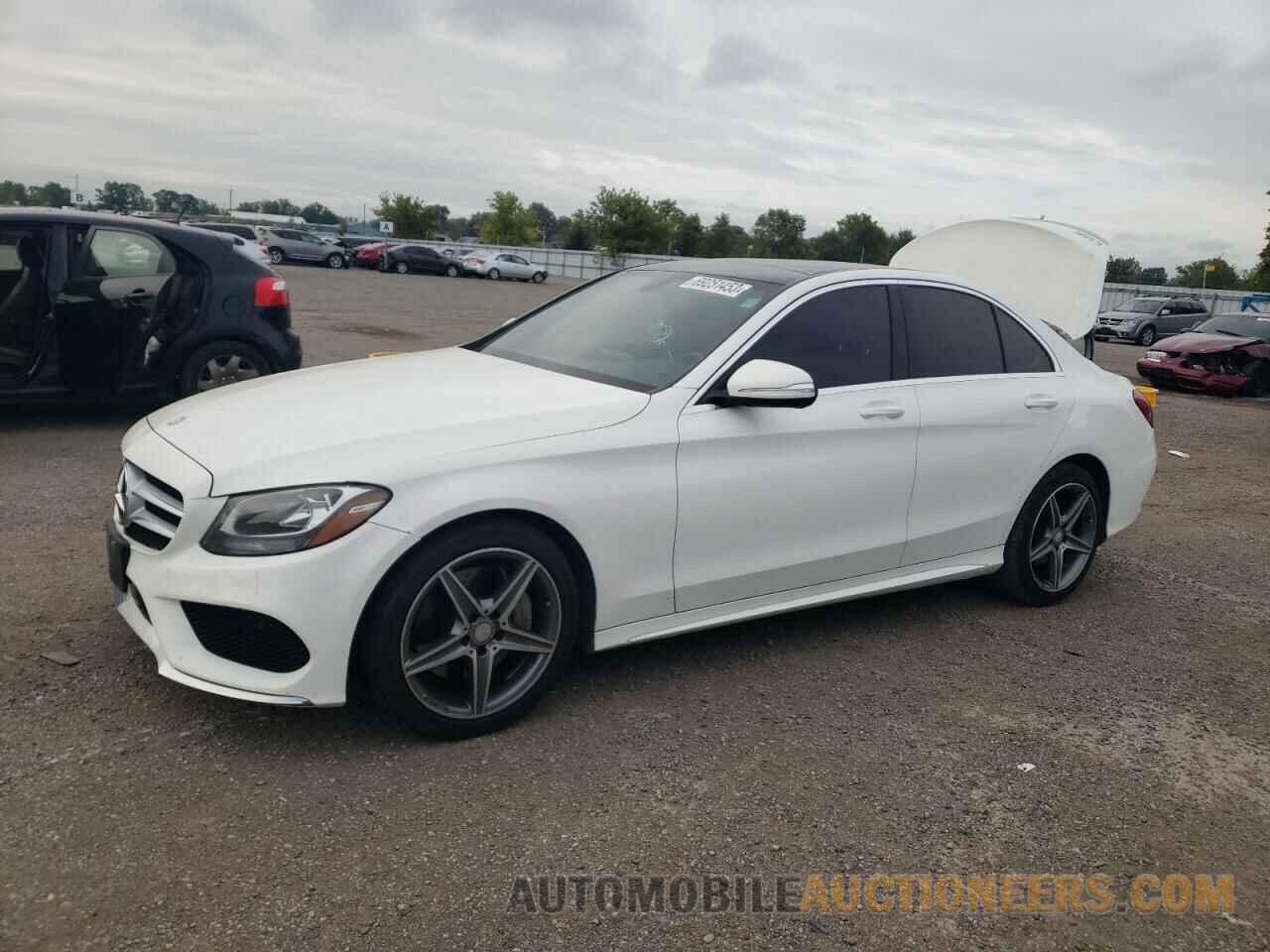 55SWF4KB3FU063746 MERCEDES-BENZ C-CLASS 2015