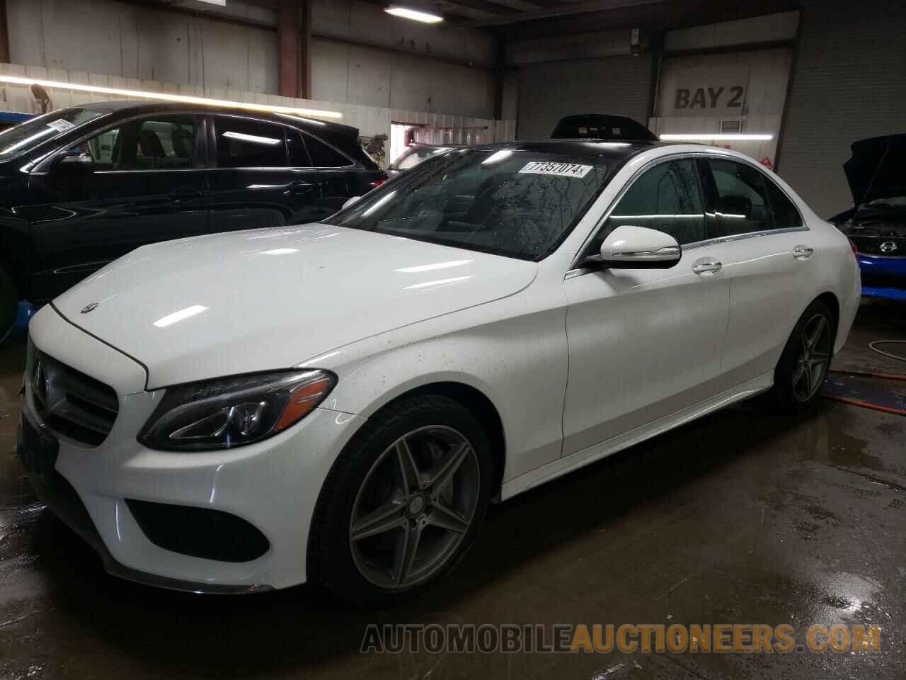 55SWF4KB3FU064668 MERCEDES-BENZ C-CLASS 2015