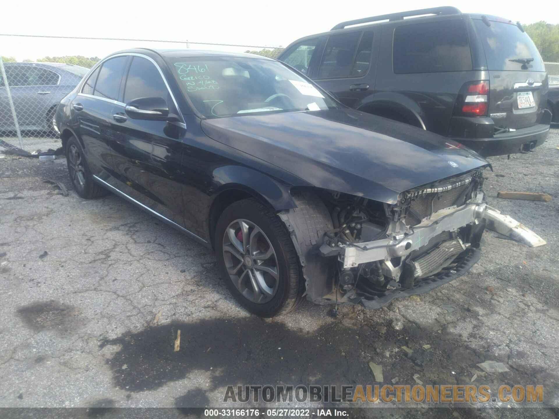 55SWF4KB3FU065643 MERCEDES-BENZ C-CLASS 2015