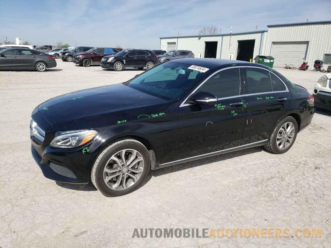 55SWF4KB3FU067070 MERCEDES-BENZ C-CLASS 2015