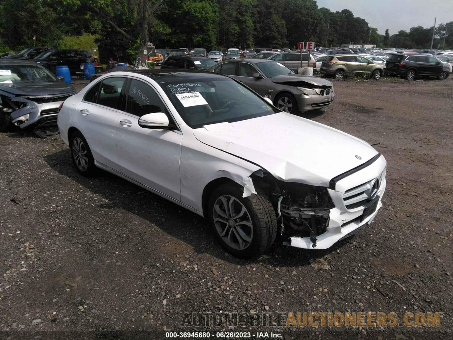 55SWF4KB3FU075668 MERCEDES-BENZ C-CLASS 2015