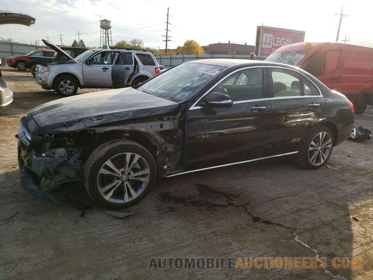 55SWF4KB3FU077856 MERCEDES-BENZ C-CLASS 2015