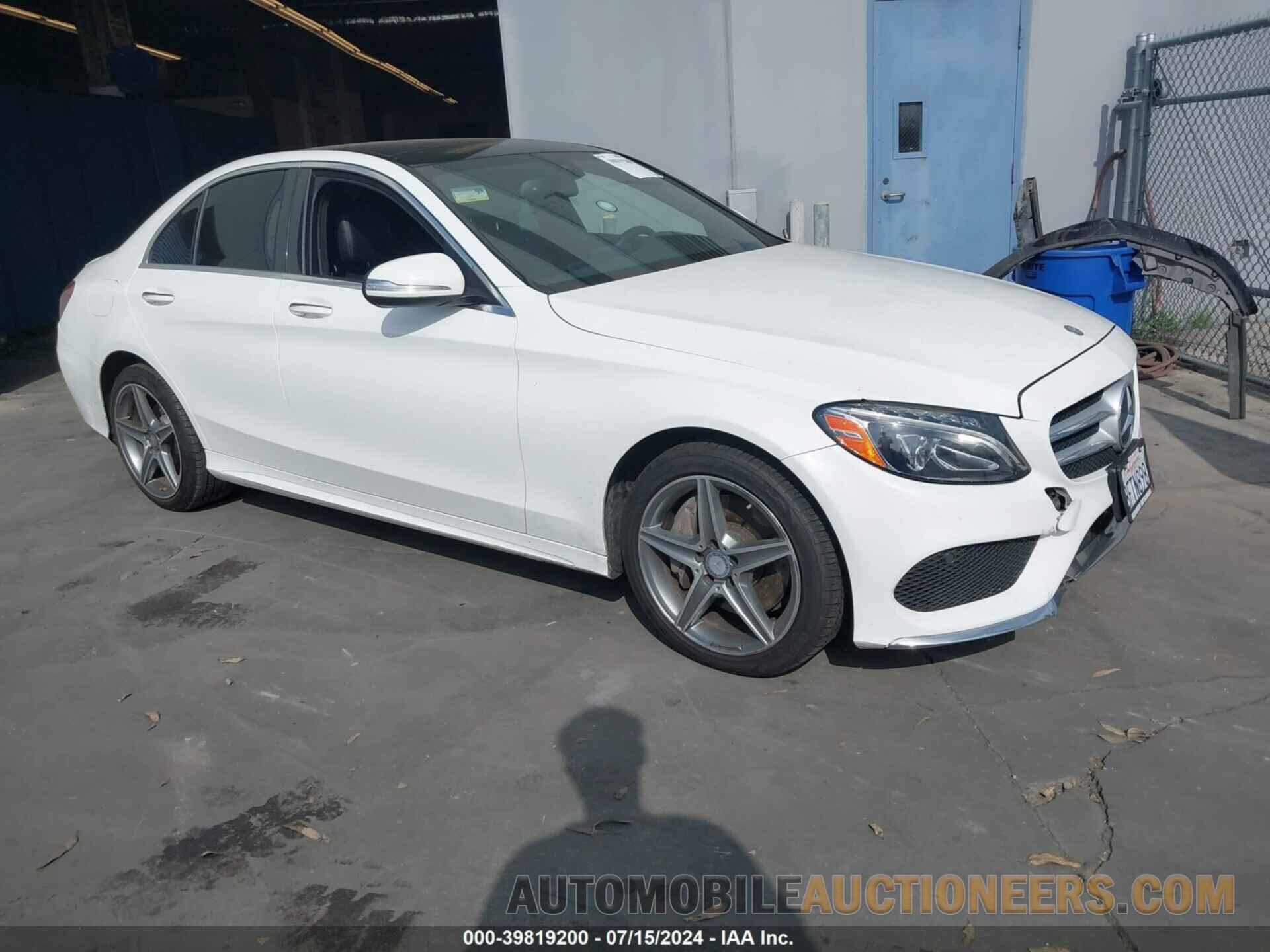 55SWF4KB3FU078506 MERCEDES-BENZ C 300 2015