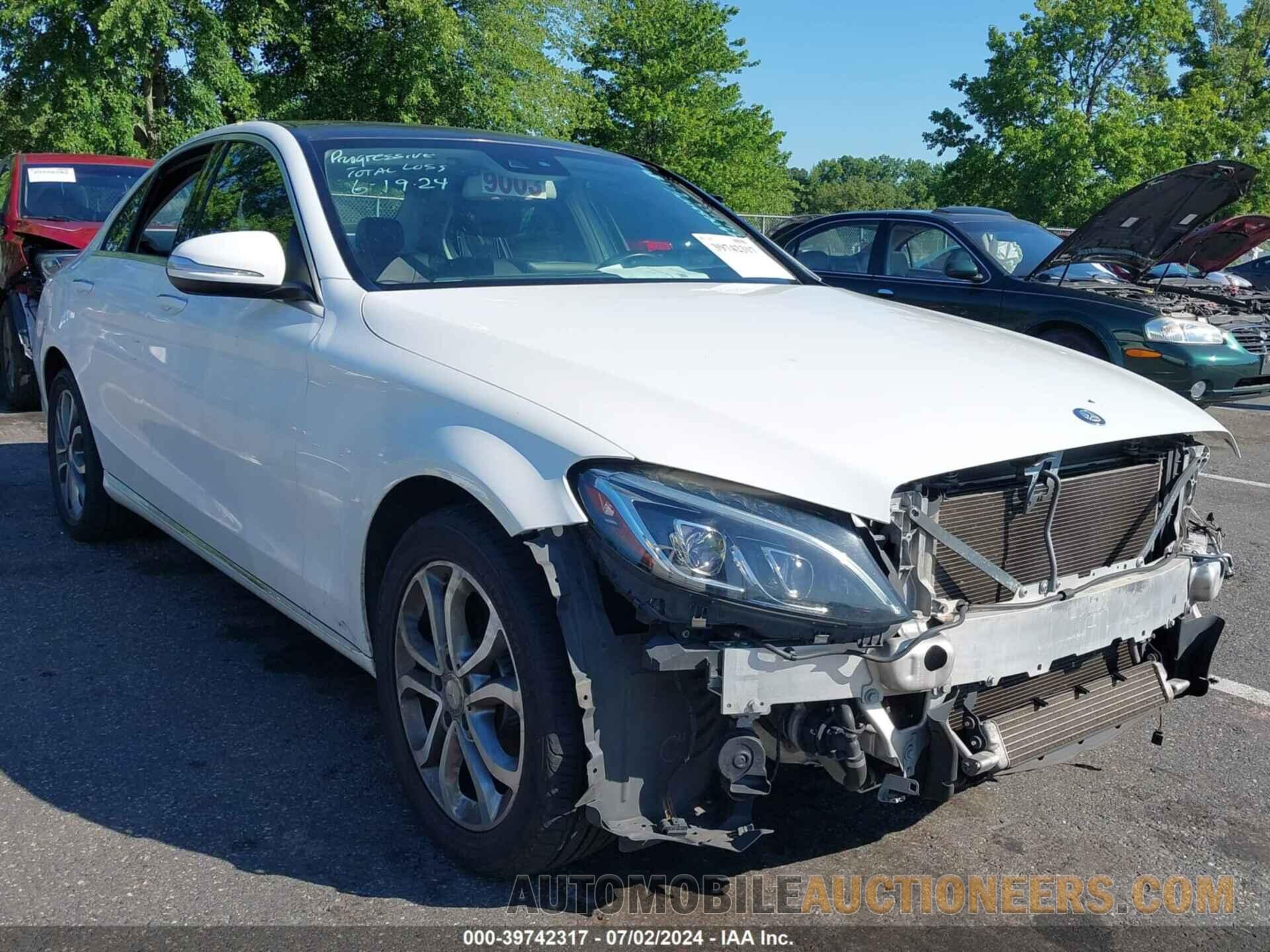 55SWF4KB3FU080370 MERCEDES-BENZ C 300 2015